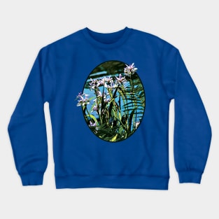 Irises by the Lake Crewneck Sweatshirt